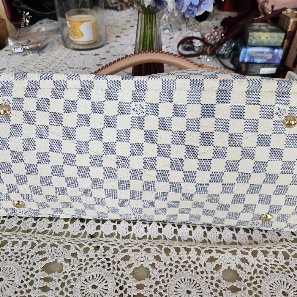 Xlarge tote checkered inspired-Great Bag! Artsy Damier